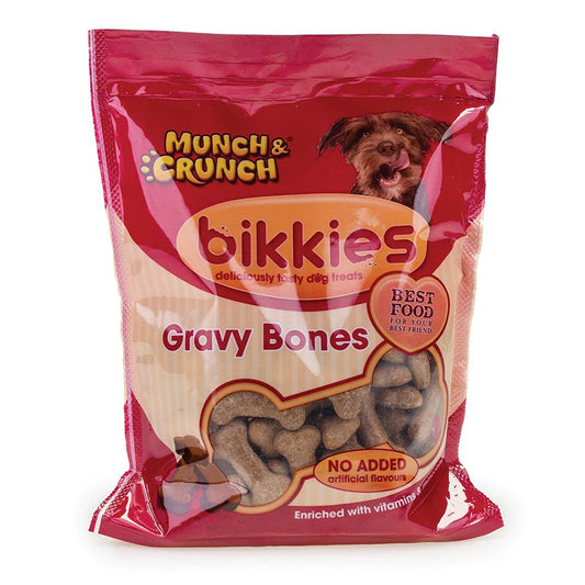 Munch & Crunch Bikkies Gravy Bones 300g