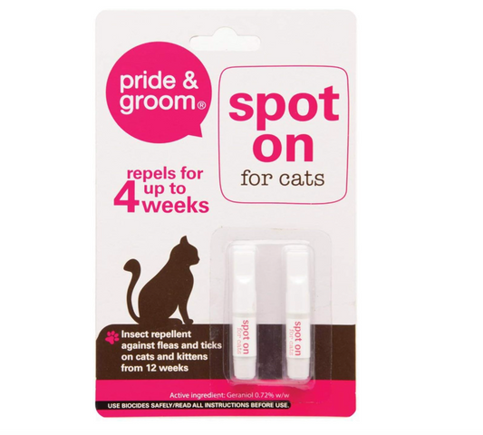 Pride & Groom Spot On for Cats