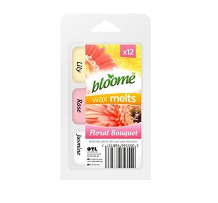 Bloome Wax Melts Floral Bouquet - 12 Pack