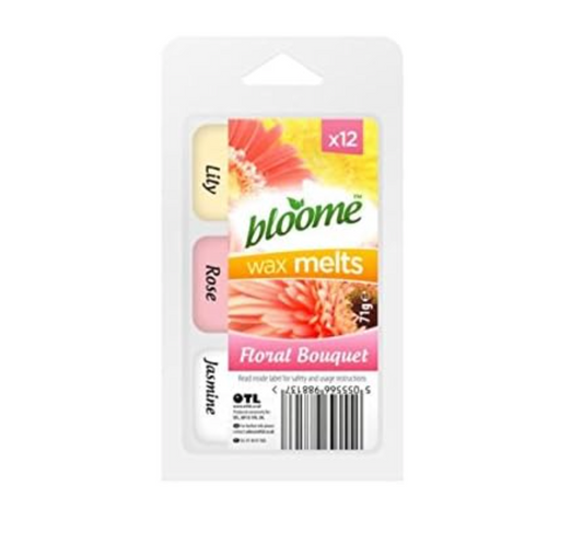 Bloome Wax Melts Floral Bouquet - 12 Pack