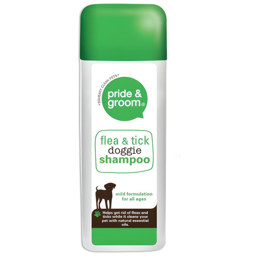 Pride & Groom Flea and Tick Dog Shampoo - 300ml