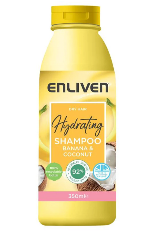 Enliven Fruits Banana & Coconut Shampoo - 350ml