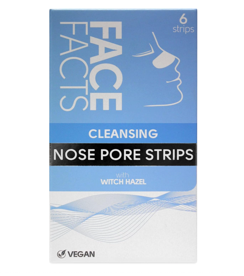 Face Facts Cleansing Nose Pore Strips 6 Pack